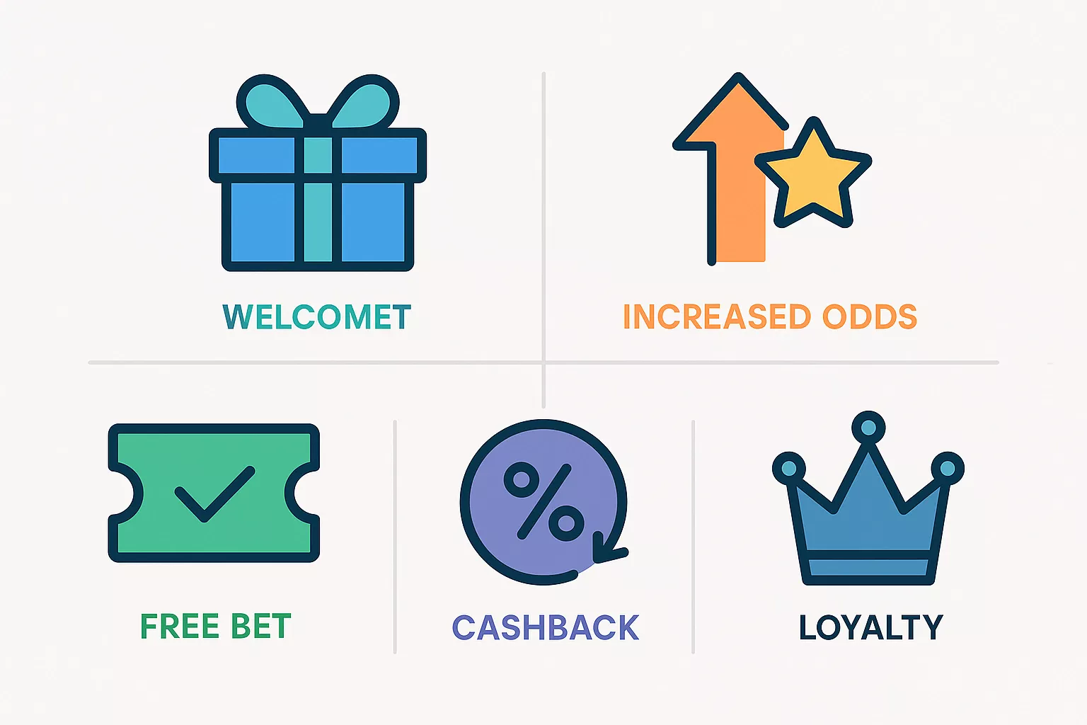 Le diverse tipologie di bonus nelle scommesse sportive